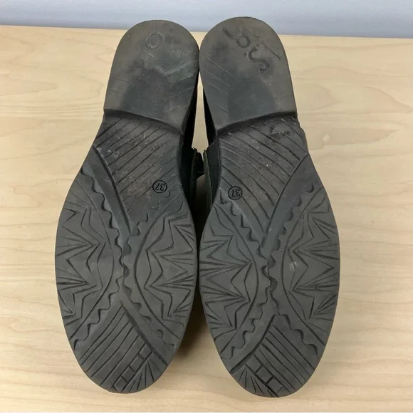 A.S. 98 Airstep Women’s Size 37 / 6.5-7 Green Suede Leather Low Oxford Shoes - Picture 9 of 11